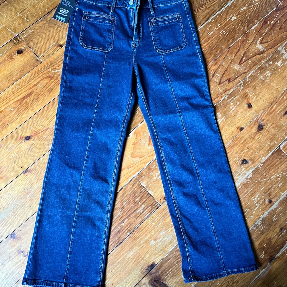 NWT Rock & Roll Denim High Rise Flare